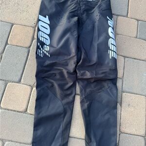 Black 100% Racing Pants